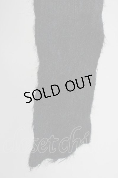 画像6: CIVARIZE / ファー付き接結ニットガウンカーディガン 44 ブラック T-25-02-05-014-CI-to-YM-ZT (6)