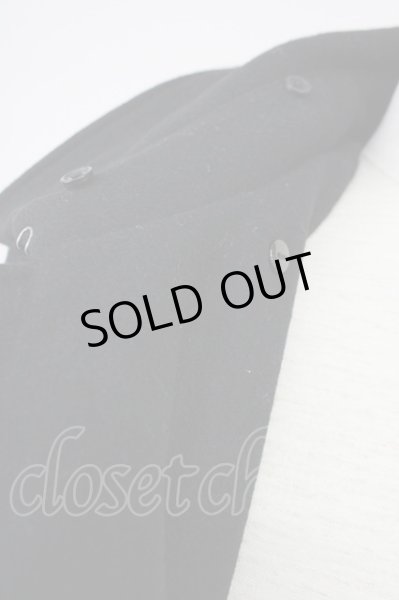 画像8: MURDER LICENSE / ウールPコート 44 ブラック T-25-02-07-010-MU-ou-YM-ZT-M004 (8)