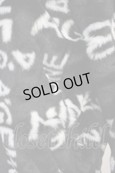 画像4: A'gem / ジャガードボアブルゾン F ブラック T-25-02-07-004-A'-ou-YM-ZT-M008 (4)