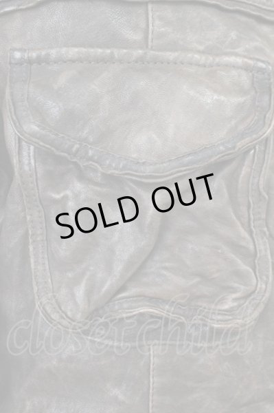 画像9: TORNADO MART / ラクーンファーレザーブルゾン M ブラウン T-25-02-07-006-TO-ou-YM-ZT (9)