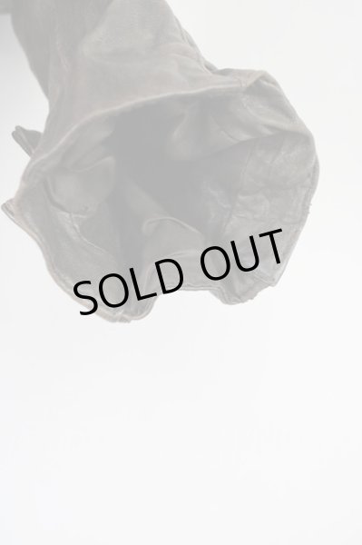 画像16: TORNADO MART / ラクーンファーレザーブルゾン M ブラウン T-25-02-07-006-TO-ou-YM-ZT (16)