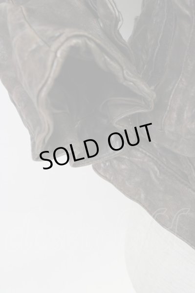 画像17: TORNADO MART / ラクーンファーレザーブルゾン M ブラウン T-25-02-07-006-TO-ou-YM-ZT (17)