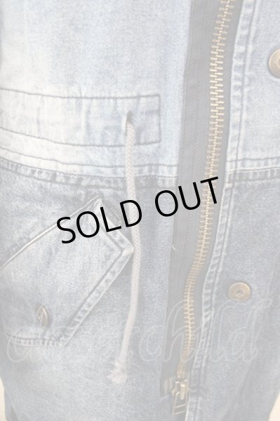 画像8: SMACK ENGINEER / DENIM MOZ COAT コート L ライトインディゴ T-25-02-07-007-SM-ou-YM-ZT (8)