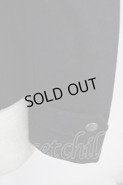 画像5: MURDER LICENSE / ウールPコート 44 ブラック T-25-02-07-010-MU-ou-YM-ZT-M004 (5)