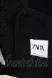 画像7: ZARA / 裏ボアフェイクスウェードブルゾンジャケット EU XL ブラック T-25-02-13-012-ZA-ou-YM-ZT-ML014 (7)
