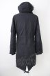 画像2: semantic design / 裏地キルティングユーズドモッズ M ブラック T-25-02-13-013-SE-ou-YM-ZT (2)