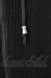 画像5: Luv maison / バックライン切り替えニットフーディー　パーカー 44 ブラックｘレッド T-25-02-13-002-Lu-to-YM-ZT (5)