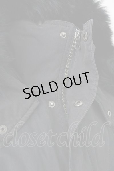 画像6: semantic design / 裏地キルティングユーズドモッズ M ブラック T-25-02-13-013-SE-ou-YM-ZT (6)