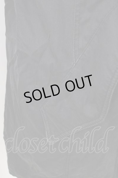 画像8: semantic design / 裏地キルティングユーズドモッズ M ブラック T-25-02-13-013-SE-ou-YM-ZT (8)