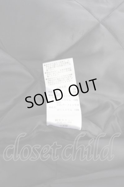 画像10: semantic design / 裏地キルティングユーズドモッズ M ブラック T-25-02-13-013-SE-ou-YM-ZT (10)