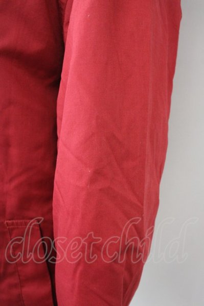 画像11: LHP / フェイクファー中綿ナイロンコート 2（M) ワイン T-25-02-13-005-LH-ou-YM-ZT-M005 (11)