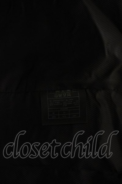 画像9: AKM / ゴートレザースタンドネックブルゾン M ブラック T-25-02-13-008-AK-ja-YM-ZT-ML014 (9)