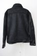 画像2: ZARA / 裏ボアフェイクスウェードブルゾンジャケット EU XL ブラック T-25-02-13-012-ZA-ou-YM-ZT-ML014 (2)