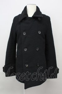 LGB / P-COAT/M【メンズ1】　Pコート 1 ブラック T-25-02-19-013-LG-ou-YM-ZT-M009