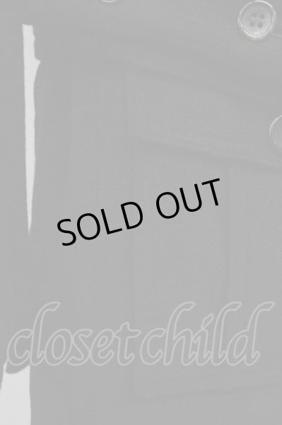 画像8: QL MansionMaker / アンゴラミリタリーコート 44 ブラック T-25-02-19-008-QL-ou-YM-ZT-M009 (8)