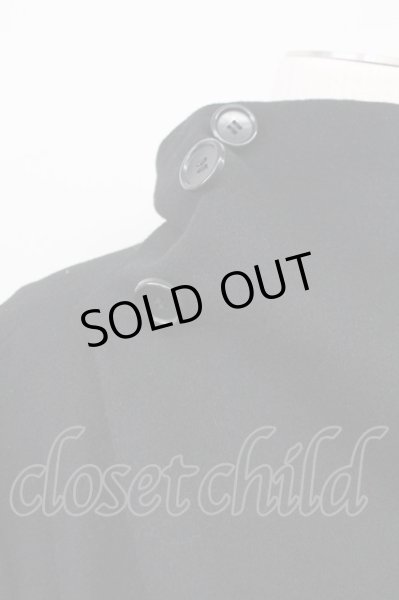 画像5: AS SUPER SONIC / ワイドカラーウールコート F ブラック T-25-02-19-012-AS-ou-YM-ZT-M009 (5)