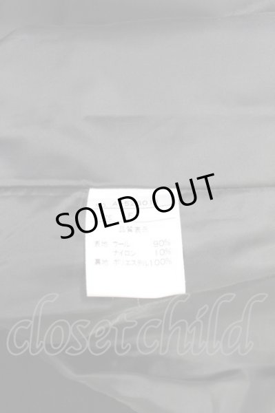 画像7: AS SUPER SONIC / ワイドカラーウールコート F ブラック T-25-02-19-012-AS-ou-YM-ZT-M009 (7)