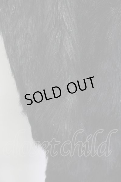 画像5: CIVARIZE / Conquest スタンドネックロングファーコート 46 ブラック T-25-02-20-012-CI-ou-YM-ZT-M108 (5)