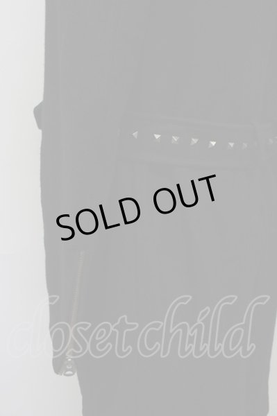 画像3: CIVARIZE / Revenge 3way ドレープロングトレンチコート 46 ブラック T-25-02-20-013-CI-ou-YM-ZT-M108 (3)