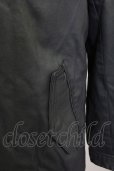 画像8: CIVARIZE / Arsenalファー付きコーティングモッズコート 46 ブラック T-25-02-20-014-CI-ou-YM-ZT-M108