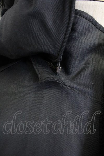 画像10: CIVARIZE / Arsenalファー付きコーティングモッズコート 46 ブラック T-25-02-20-014-CI-ou-YM-ZT-M108 (10)