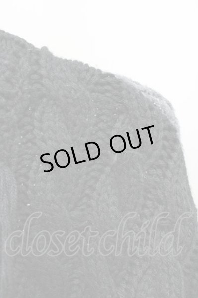 画像8: CIVARIZE / パッチワーク風ビッグプルオーバーニット F ブラック T-25-02-20-004-CI-to-YM-ZT001 (8)