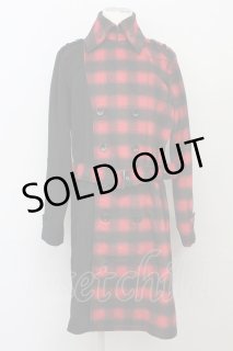 CIVARIZE / メルトントレンチコート 46 ブラック T-24-11-26-006-CI-ou