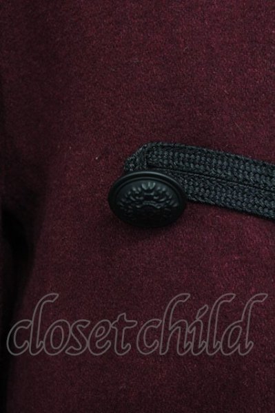画像4: CIVARIZE / Cardinalナポレオンウールジャケット 46 ワイン T-25-02-20-009-CI-ja-YM-ZT-M109 (4)
