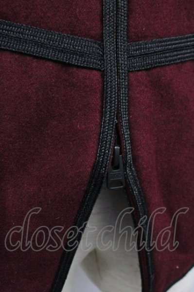 画像7: CIVARIZE / Cardinalナポレオンウールジャケット 46 ワイン T-25-02-20-009-CI-ja-YM-ZT-M109 (7)