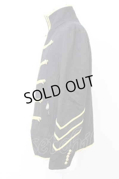 画像3: CIVARIZE / Cardinalナポレオンウールジャケット 46 ブラックｘゴールド T-25-02-20-010-CI-ja-YM-ZT-M109 (3)