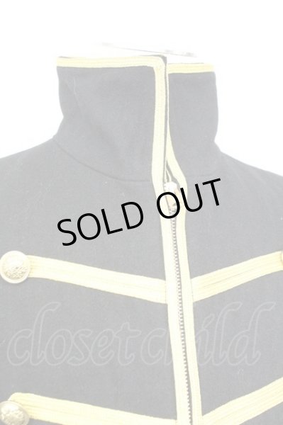 画像4: CIVARIZE / Cardinalナポレオンウールジャケット 46 ブラックｘゴールド T-25-02-20-010-CI-ja-YM-ZT-M109 (4)