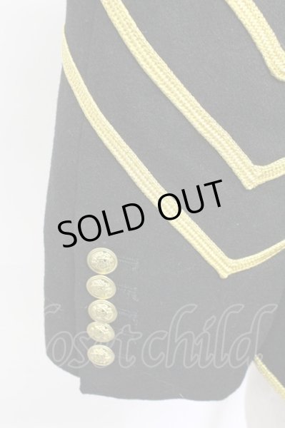 画像6: CIVARIZE / Cardinalナポレオンウールジャケット 46 ブラックｘゴールド T-25-02-20-010-CI-ja-YM-ZT-M109 (6)