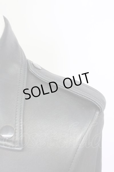 画像4: Moonage Devilment（清春） / レザーダブルライダース 44 ブラック T-25-03-03-014-MO-sh-YM-ZT-ML030 (4)