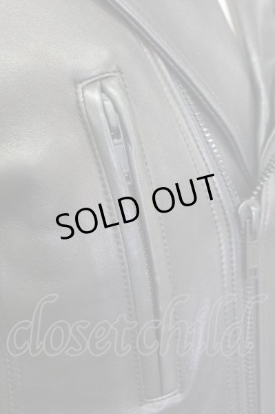 画像7: Moonage Devilment（清春） / レザーダブルライダース 44 ブラック T-25-03-03-014-MO-sh-YM-ZT-ML030 (7)