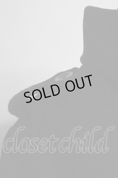 画像4: CIVARIZE / Narrowメルトントレンチコート 44 ブラック T-25-03-03-015-CI-ou-YM-ZT-M019 (4)