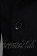 画像6: CIVARIZE / Narrowメルトントレンチコート 44 ブラック T-25-03-03-015-CI-ou-YM-ZT-M019 (6)