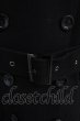 画像7: CIVARIZE / Narrowメルトントレンチコート 44 ブラック T-25-03-03-015-CI-ou-YM-ZT-M019 (7)