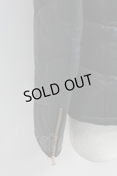 画像3: TORNADO MART / リアルファー付き切り替えレザーダウン M ブラック T-25-03-03-016-TO-ou-YM-ZT-ML031 (3)