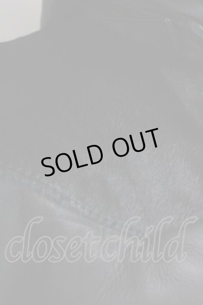 画像6: TORNADO MART / リアルファー付き切り替えレザーダウン M ブラック T-25-03-03-016-TO-ou-YM-ZT-ML031 (6)