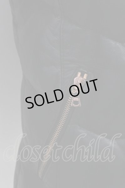 画像7: TORNADO MART / リアルファー付き切り替えレザーダウン M ブラック T-25-03-03-016-TO-ou-YM-ZT-ML031 (7)