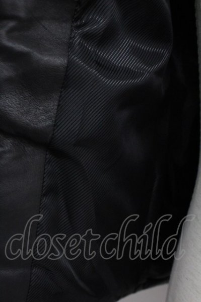 画像8: TORNADO MART / リアルファー付き切り替えレザーダウン M ブラック T-25-03-03-016-TO-ou-YM-ZT-ML031 (8)