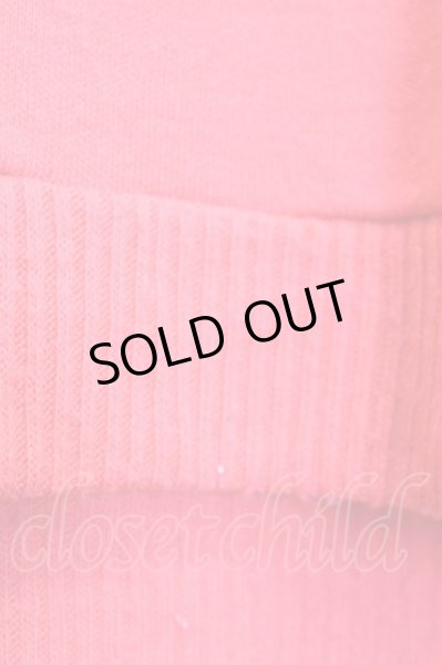 画像7: maxsix / ボアパッチニットプルオーバー  レッド T-25-03-03-003-ma-to-YM-ZT251 (7)