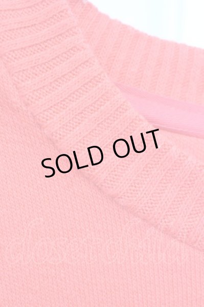 画像9: maxsix / ボアパッチニットプルオーバー  レッド T-25-03-03-003-ma-to-YM-ZT251 (9)