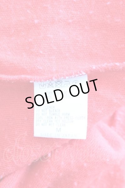 画像10: maxsix / ボアパッチニットプルオーバー  レッド T-25-03-03-003-ma-to-YM-ZT251 (10)