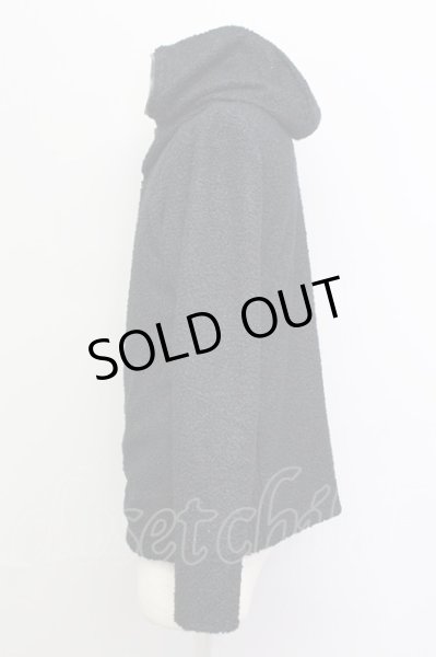 画像3: TORNADO MART / フルジップボアパーカー M ブラック T-25-03-03-007-TO-to-YM-ZT252 (3)