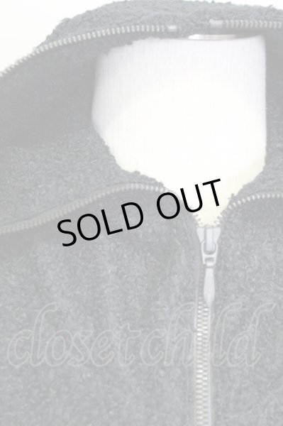 画像4: TORNADO MART / フルジップボアパーカー M ブラック T-25-03-03-007-TO-to-YM-ZT252 (4)