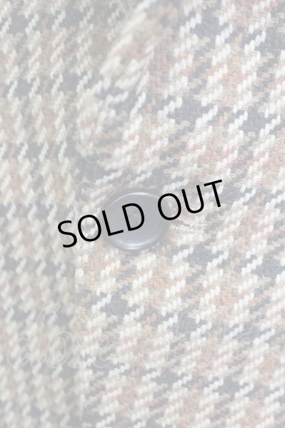 画像5: NO ID. / ピークドラペル1Bショートテーラードジャケット 1 ブラウン T-25-03-03-009-NO-ja-YM-ZT-M019 (5)