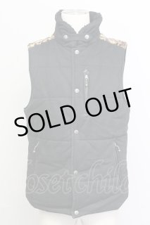 el conductor / LEATHER HALF VEST ベスト 2 ブラック O-25-04-06-011