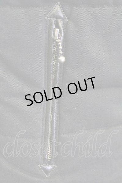 画像6: EGO TRIPPING / レオパード切替中綿ベスト L ブラック T-25-03-03-011-EG-ja-YM-ZT-M019 (6)