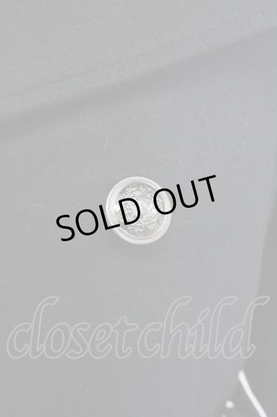 画像5: CIVARIZE / メルトンロングトレンチコート 46 ブラック T-25-03-06-013-CI-ou-YM-ZT-M111 (5)